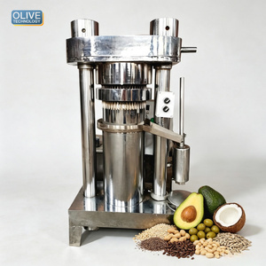 Presse à huile à froid compacte pour graines de lin, graines de neem, avocat, sésame, olive, noix de coco, palme, jojoba, noix - Product Image 1