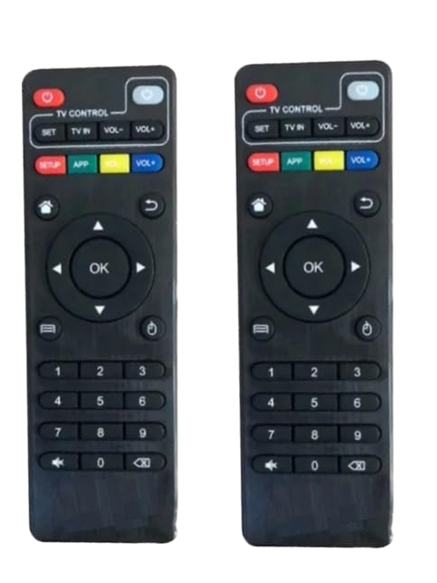 Replacement Remote Control for Android TV Box / Pro/4K/X96 Series (2-Pack) ABS Material Made in China