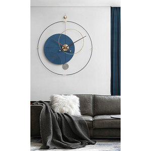 Reloj de Pared Moderno con Números de Estilo Nórdico de Lujo para Decoración del Hogar, Sala de Estar, Personalidad Creativa, Fondo Simple - Product Image 2