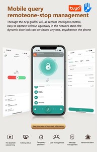 Cerradura Inteligente para Puerta con Cámara y Huella Dactilar, Compatible con la Aplicación Tuya Zigbee - Product Image 5