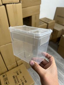 Caja de Cría Apilable y Ventilada de Plástico para Reptiles, 15*10*13cm, Ideal para <span class=keywords><strong>Tarántulas</strong></span>, Mantis y Crías de Ranas - Product Image 5