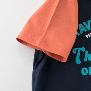 Camisetas de manga corta con logotipo personalizado, ropa deportiva de verano para niños - Product Image 6