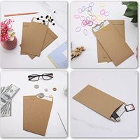 Enveloppe en papier écologique personnalisée, enveloppes recyclées pour petits objets en papier kraft pour reçus