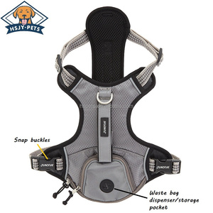 Thoải Mái Neoprene Độn Phản Quang Con Chó Khai Thác Hai Dây Xích File Đính Kèm Không Có Kéo Tính Năng Cho Thể Thao Vật Liệu Nhựa Cho Vật Nuôi - Product Image 3