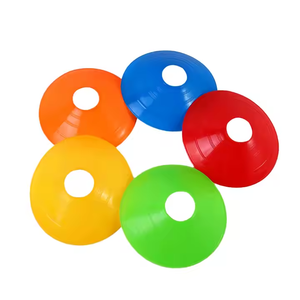 Nhà Máy Bán buôn biểu tượng tùy chỉnh bóng đá sự nhanh nhẹn đĩa nón tốc độ đào tạo PE nhựa trở ngại Cone đĩa - Product Image 3