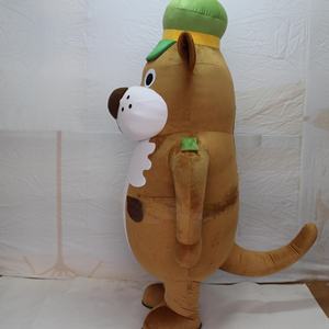 Disfraz <span class=keywords><strong>de</strong></span> mascota inflable gigante para fiesta comercial personalizado 2m/2,6 m <span class=keywords><strong>perro</strong></span> con gorra <span class=keywords><strong>Anime</strong></span> Animal Cosplay disfraces <span class=keywords><strong>de</strong></span> Mascota para Carnaval - Product Image 5