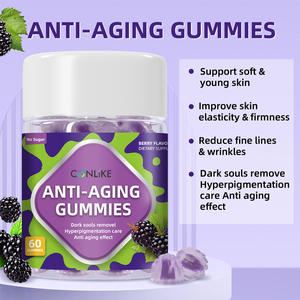 Gomitas de Belleza Multivitamínicas con Colágeno y Antioxidantes OEM - 60 Unidades, Fórmula de Aspecto Juvenil para Hombres y Mujeres - Product Image 2