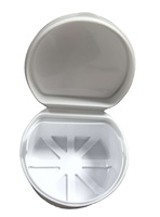 Logo Align Case Denture Holder Clean Case Denture Bath Cases Avec Passoire