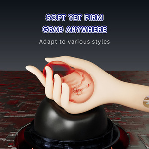 เครื่องช่วยสำเร็จความใคร่ชาย BANSEY รุ่น Realistic 5 Finger Flesh Silicone Penis Stroker Wand 9 ระดับความถี่ มอเตอร์คู่ ของเล่นผู้ใหญ่ - Product Image 1
