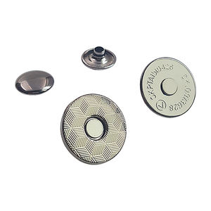 Sac à main magnétique Double face à Rivet, nouveauté collection, boutons pression de bonne qualité, accessoires Diy, boucle portefeuille - Product Image 6