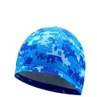 Logotipo personalizado Montañismo Ciclismo Sombrero Satén Forrado Bicicleta Montar Senderismo Beanie Bordado Logo Unisex Deportes Esquí Cráneo Cap