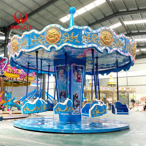Atracción de Feria Económica, Parque de Atracciones, Carrusel de Columpios para Niños, <span class=keywords><strong>Silla</strong></span> Voladora con Temática Europea - Product Image 1