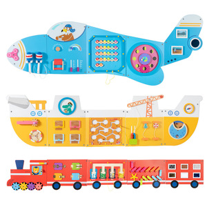 유아 교육 어린이 벽걸이 게임 부모-자녀 상호작용 계몽 교육용 나무 장난감 (4-6세용) - Product Image 2