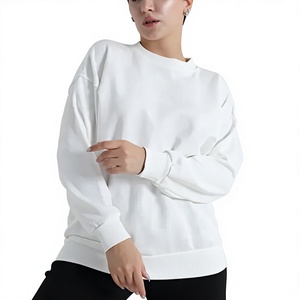 เสื้อฮู้ดผู้หญิง EVER GLOW คุณภาพดีที่สุด ผ้าฝ้ายถัก 100% ระบายอากาศได้ดี แห้งเร็ว เหมาะสำหรับฤดูใบไม้ร่วงและฤดูหนาว รับสกรีนโลโก้ - Product Image 1