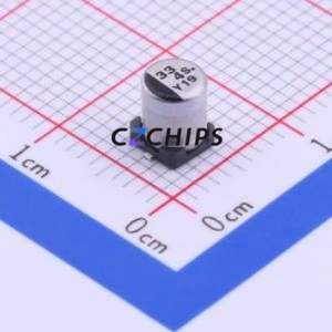 ตัวเก็บประจุอิเล็กโทรไลต์อะลูมิเนียมแบบ SMD รุ่น EEE0GA330SR, ขนาด D4xL5.4 มม. 33uF 20% 4V 26mA-120Hz - Product Image 1