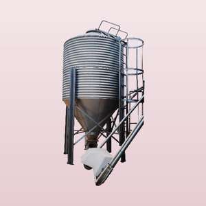 Système d'alimentation <span class=keywords><strong>pour</strong></span> élevage <span class=keywords><strong>de</strong></span> porcs Ferme Nouveau Silo à alimentation automatique galvanisé <span class=keywords><strong>de</strong></span> grande capacité 275g Stockage <span class=keywords><strong>de</strong></span> céréales <span class=keywords><strong>pour</strong></span> porcs - Product Image 1