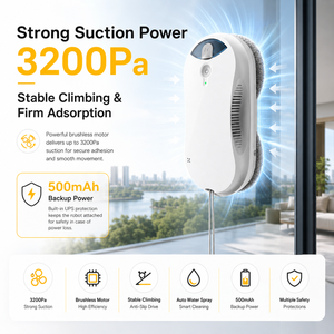 <span class=keywords><strong>Robot</strong></span> per la Pulizia delle Finestre delle Aule con Funzione di Disegno, Pulitore Intelligente per Vetri OEM ODM all'Ingrosso - Product Image 2