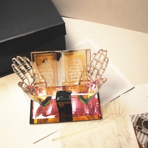 Rotating Ramadan Advent Calendar Ornaments Crystal Glass <strong>Decorations</strong> for Islamic Muslim Festival Mubarak <strong>Ramadhan</strong> Supplies - Product Image 4