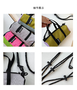 <span class=keywords><strong>Bolso</strong></span> cruzado Oxford recién llegado con logotipo personalizado para niños de 2 a 6 años, <span class=keywords><strong>bolso</strong></span> de gimnasio portátil para niños, <span class=keywords><strong>bolso</strong></span> de hombro en oferta - Product Image 3