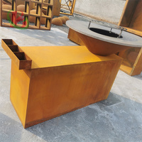 Barbecue brasero table d'extérieur foyer de camp foyer de camp barbecue moderne barbecue grill