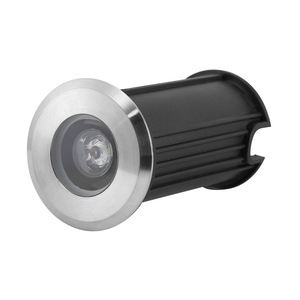 Luz LED Subterránea Impermeable IP68 de Acero Inoxidable, Lámpara de Suelo de 1W, Luz de Jardín para Exteriores - Product Image 1
