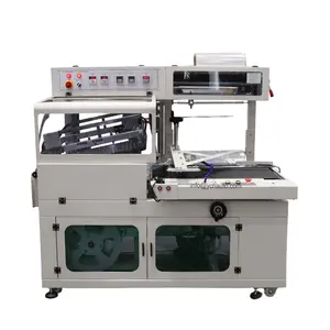 High Speed Automatic L Bar Sealer Food Tray Bottle Shrink Packing Machine With CE For Sale