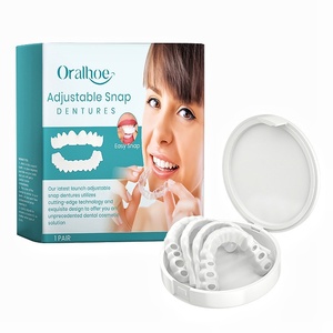 Prótesis Dentales Personalizadas, Cuidado Bucal, Parche Blanqueador de Dientes, Cobertura Total, Sonrisa Perfecta, Prótesis Ajustable de Encaje, Prótesis Flexible - Product Image 1