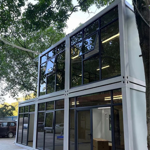 Maison préfabriquée modulaire en conteneur pour usine, café, boutique, hall d'exposition, centre commercial, <span class=keywords><strong>galerie</strong></span>, stand, hôtel <span class=keywords><strong>de</strong></span> vacances, dortoir, camp - Product Image 5