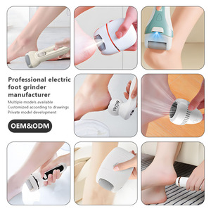 USB sạc điện chân máy xay có thể điều chỉnh tốc độ <span class=keywords><strong>Callus</strong></span> Remover Pedicure tập tin dài xử lý nhựa chân rasp hai mặt - Product Image 6