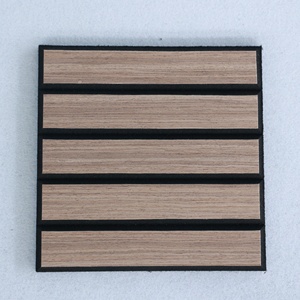 Panel Acústico de Madera, Listón de Madera, Diseño de Modelo 3D <span class=keywords><strong>Akupanel</strong></span>, Panel Acústico Moderno <span class=keywords><strong>Akupanel</strong></span> OEM, Panel Acústico de Pared de Bajo <span class=keywords><strong>Precio</strong></span>, 2400 mm - Product Image 4