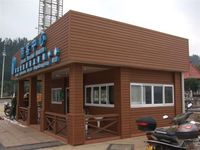 WPC bambou bois plastique Composite platelage planche étanche extérieur terrasse revêtement de sol pour hôtel Application
