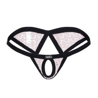 Pochette intérieure Sexy Fancy Thong Taille 5Xl et Crop Top Set Mens Shorts Avec pour Hommes Jockstrap Met Ring Mannen Jockstraps