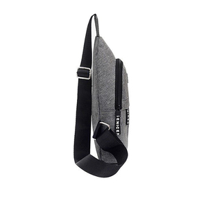 Bolso Bandolera Deportivo Impermeable con Orificio para Auriculares <span class=keywords><strong>y</strong></span> Logotipo Personalizado, Bolso de <span class=keywords><strong>Pecho</strong></span> para Hombre, Bolso Bandolera Promocional - Product Image 4