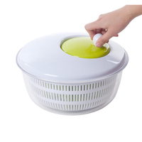Robot culinaire multifonctionnel Presse-fruits manuelle Machine à salade de légumes avec égouttoir pour la maison et la cuisine