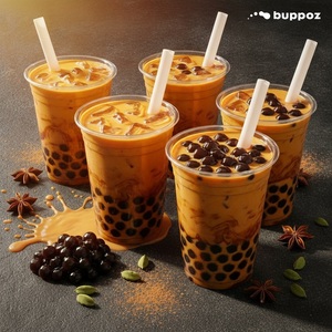 Thé à bulles au lait thaïlandais, prêt à manger, g - Product Image 6