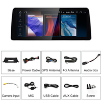 STWEI MTK8581 12,3 pouces, autoradio Android 14 avec CarPlay sans fil, GPS, multimédia pour BMW Série 7 G11 EVO