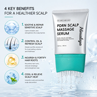 Sérum capillaire rafraîchissant et volumisant personnalisé OEM, végétalien, au complexe PDRN, caféine et spicules, pour le contrôle du sébum du cuir chevelu