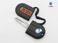Coque de clé pour VW 16V VR6 TDI MK2 MK3 G60 GLI 8V Golf avec lumière LED