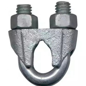 Nhà Máy Giá Gian Lận Phần Cứng Din741 Nâng Malleable Đúc Dây Thép Rope Kẹp - Product Image 6