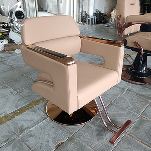Silla de Barbero Reclinable de Hierro Resistente en Oferta, Bomba Hidráulica, Reposapiés Ajustable, Diseño Moderno <span class=keywords><strong>para</strong></span> Peluquería - Product Image 3