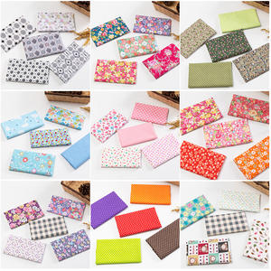 Impresión escocesa a cuadros solo Jersey diseño personalizado Patchwork tapicería hecha a mano poliéster algodón mezcla tela para manualidades - Product Image 2