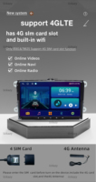 Radio para Auto Android 14 2DIN de 8+128GB con GPS Integrado y RGB para VW Passat B6/B7 CC T5 Amarok Skoda Octavia/Superb 2 Seat Leon Jetta Golf