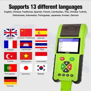 JDiag M200 versión completa de diagnóstico de motocicleta OBD2 escáner probador de batería de falla <span class=keywords><strong>Motoscan</strong></span> herramientas para Yamaha Kawasaki Honda BMW - Product Image 6