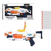 Pistolets jouets automatiques de conception personnalisée de taille multicolore en gros pour garçon pistolet à mousse jouet de jeux de tir électrique
