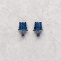 Pièces de jeu professionnelles en plastique avec peinture caméléon, boutons de partage et d'options rehaussés pour la remplacement de la manette PS5