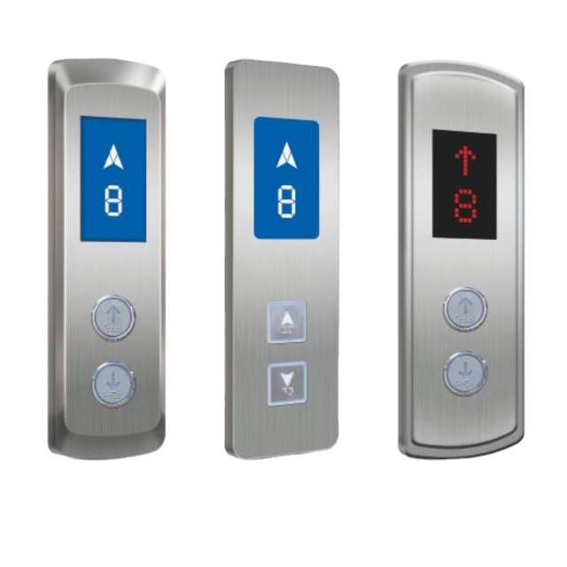 LOP HOP Stainless Steel Waterproof Elevator Button Panel Easy Install for Hotel Use