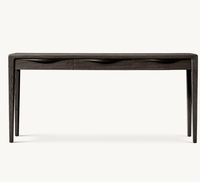 Table d'entrée en bois massif de couleur personnalisée de luxe pour salon Offre Spéciale