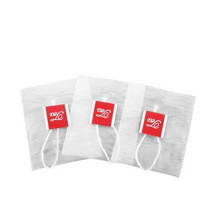 Biodegradable Tea Bag Food Grade 5.8*7cm Spices Soup Filter Coffee Teabags