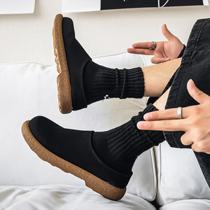 Mocassins rétro en cuir pour hommes <span class=keywords><strong>Birkenstock</strong></span> tout-en-un à enfiler, <span class=keywords><strong>chaussures</strong></span> décontractées en cuir souple, style Derby, avec doublure en maille, pour le quotidien - Product Image 3