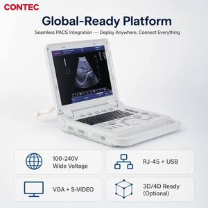 CONTEC CMS1700B Ecógrafo <span class=keywords><strong>Doppler</strong></span> Color para Ecocardiografía - Product Image 4